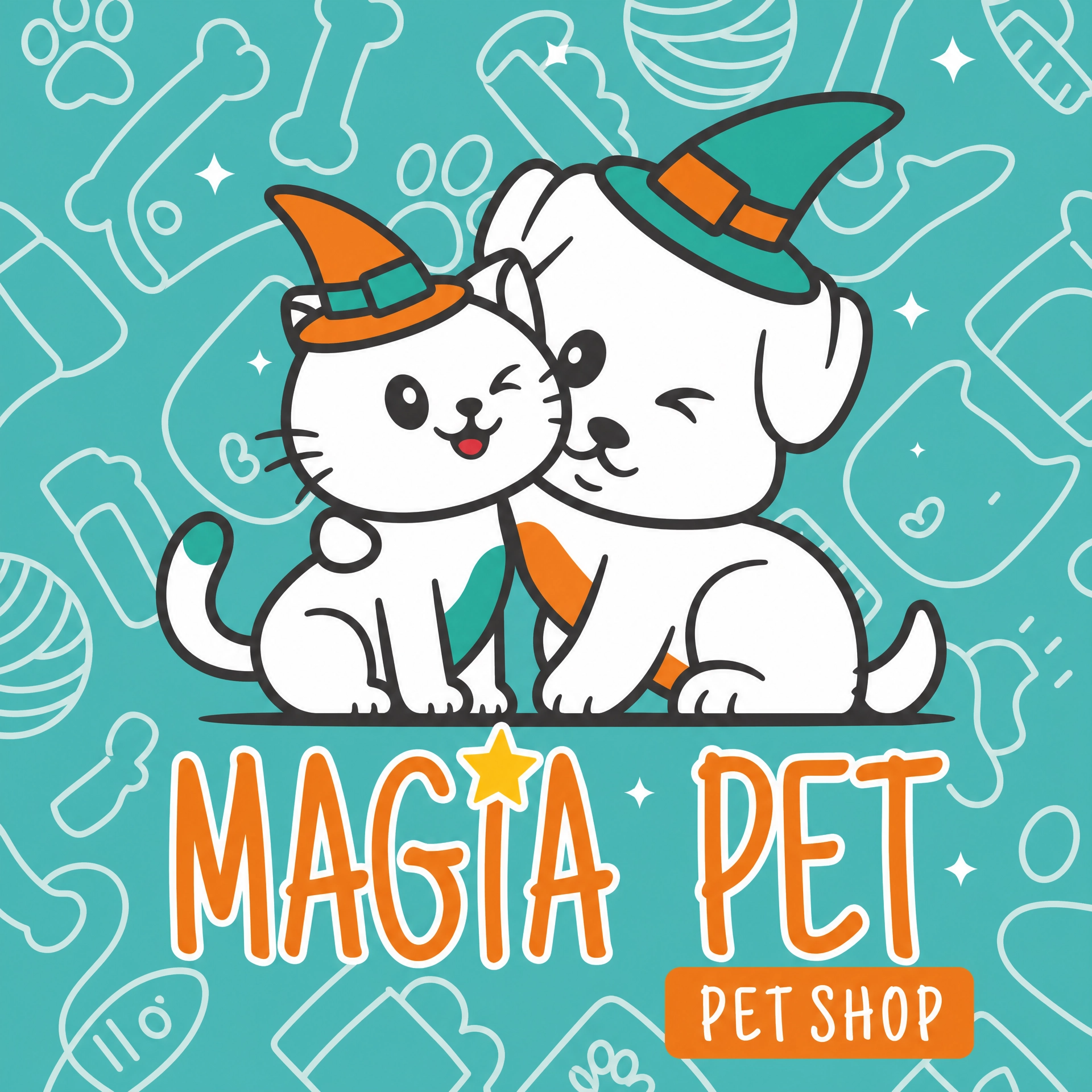 Logotipo do Magia Pet Shop